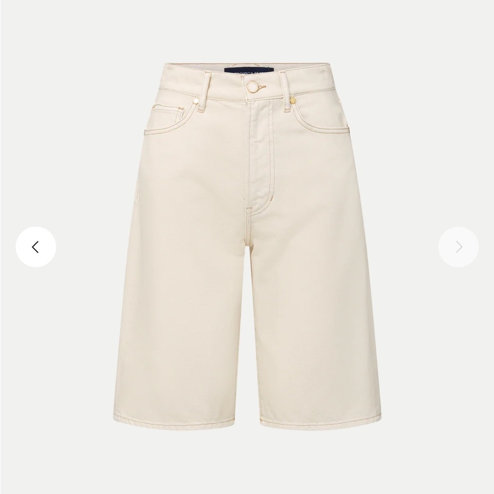 Veronica Beard Charlotte Longline Denim Short